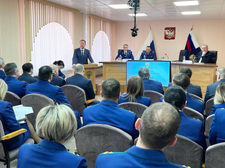 Баир Доржиев принял участие в коллегии прокуратуры Алтайского края.